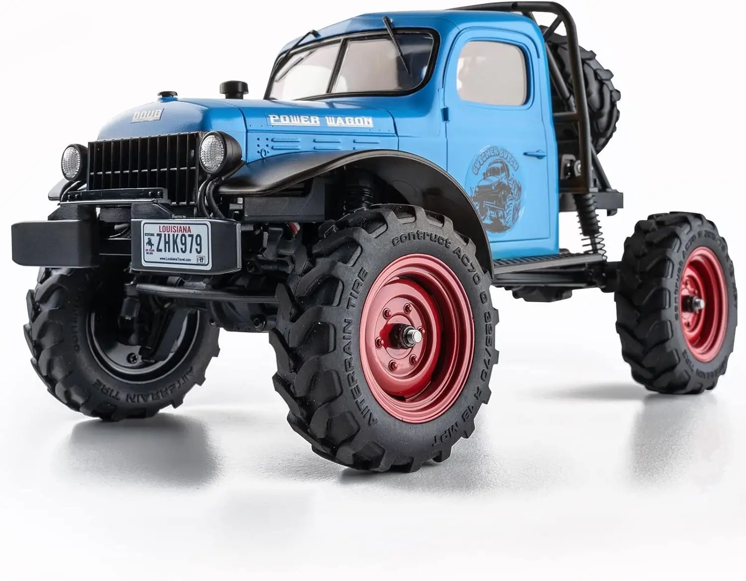 FMS FCX24 1/24 Power Wagon 4WD RC Rock Crawler RTR - 2.4GHz Off-Road Remote Control Truck, RC Crawlers