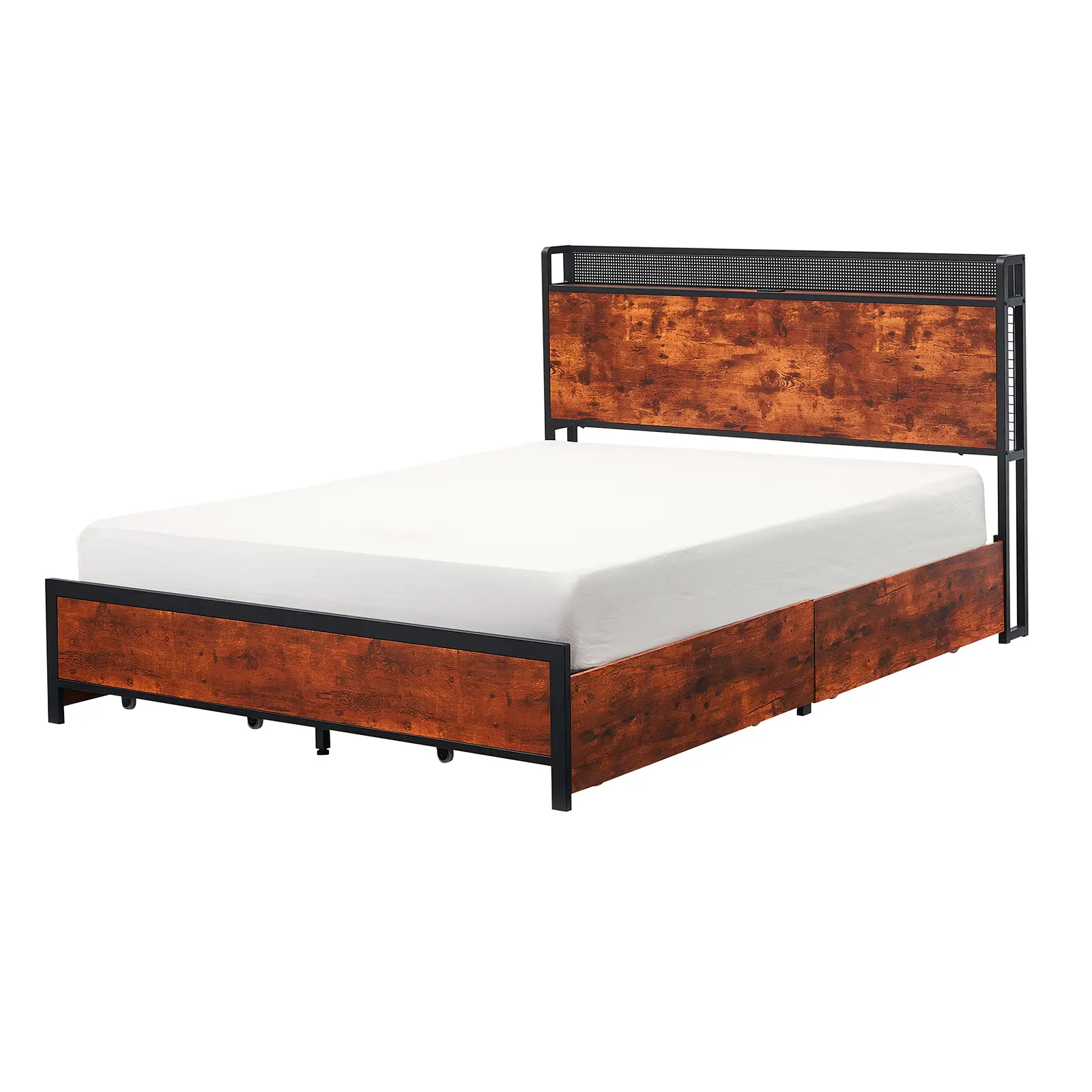 3 Iron Fully Dismantled Flat Iron Bed