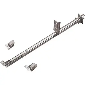 22-5/8" 1175P ZC 22 Zinc Single Track Drawer Slide, Durable Smooth Hardware for Cabinet Drawers