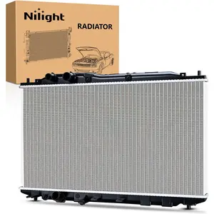 Nilight Radiator for Honda Civic 2006 2007 2008 2009 2010 2011 L4 1.8L 2.0L, Engine Coolant Radiator Assembly Replace# 19010RNBC51