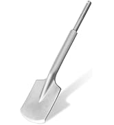 4Pcs SDS-Plus Rotary Hammer Chisel Set - Pointed tip, 20 & 40 mm Flat Blades & 21 mm Scaling Chisel - Carbide Drill Bit Set for Concrete Brick Masonry, with Storage Case