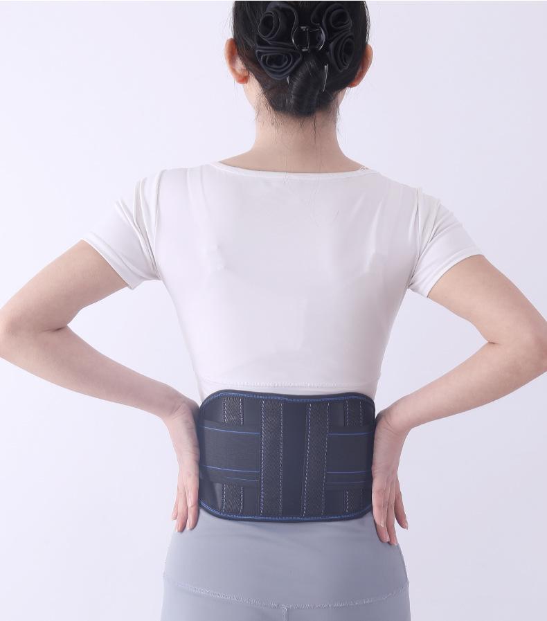 Self-heating magnetic therapy waist support belt for lumbar disc strain, adult-specific, summer breathable waist support