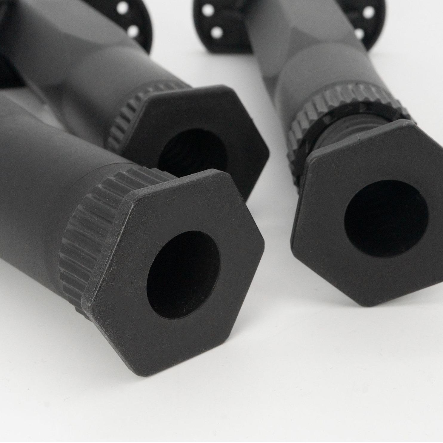 Heavy-Duty Adjustable Height Bed Frame Support Leg, Bed Frame Replacement Legs, Versatile Furniture Center Slats For Beds, Sofas, Dressers & More, Furniture Hardware