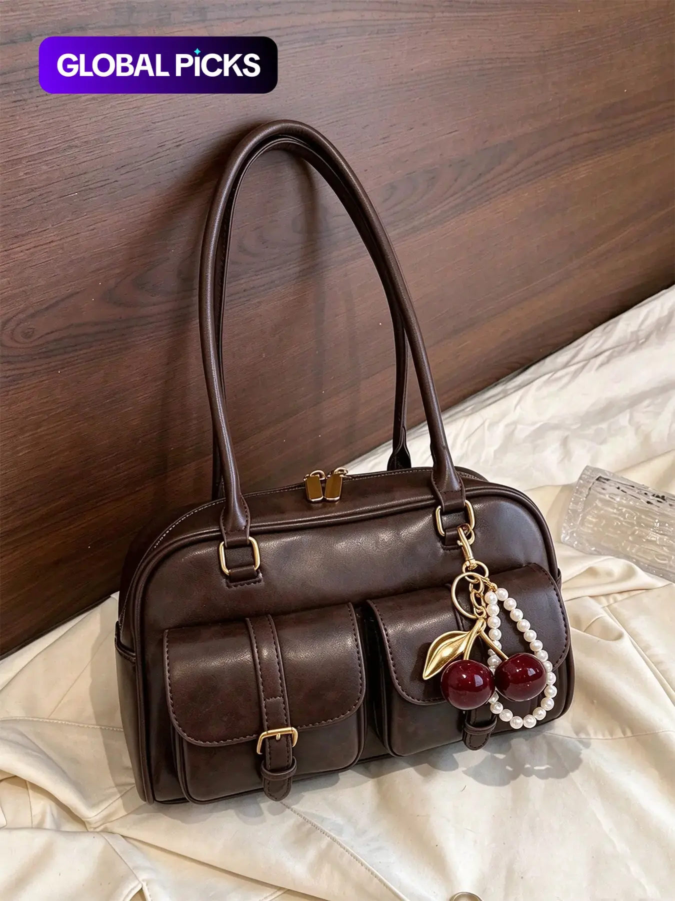 Fashionable and avant-garde women's shoulder bags, Fashion Shoulder Style, for autumn and winter 2026, personalized and niche women's bags, elegant and exquisite women's shoulder bags, suitable for shopping, dating, parties, commuting to work, etc