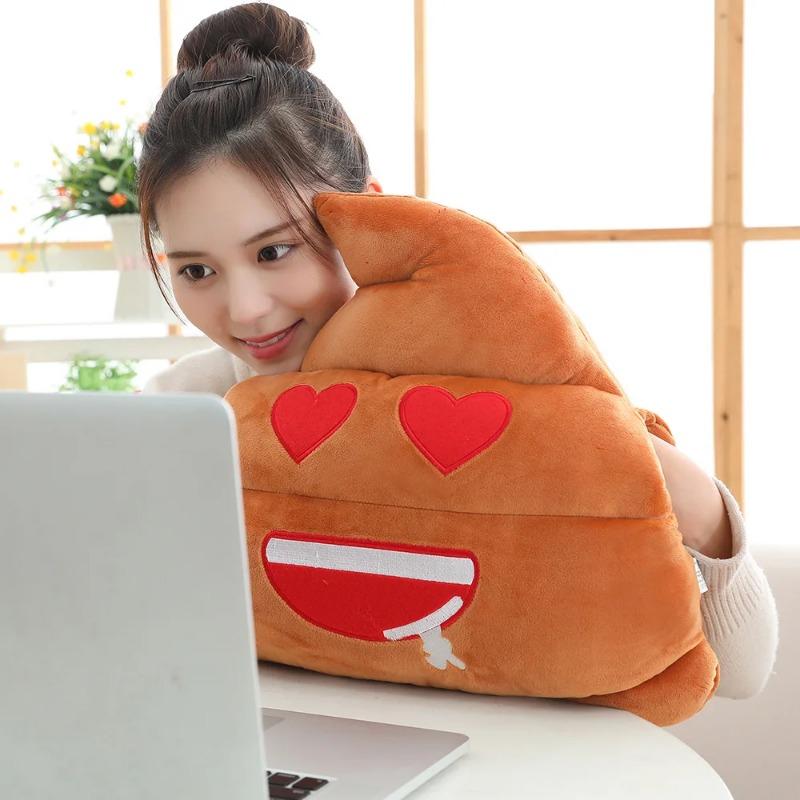 25-45CM Kawaii Cartoon Anime Toilet Expressions Stuffed Plush Toys Funny Poop Toys Pillow Children's Holiday GiftsHigh Quality & Durable, Perfect Gift for Kids & Adults