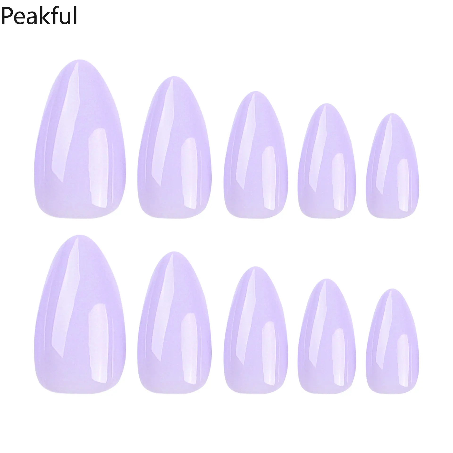 2026 Pantone Cloud Dancer Press-On Nails, Short Almond Glossy Solid Color Fake Nails, Removable Reusable Manicure Kit for Women, Ideal for Daily Elegant Office & Party Looks