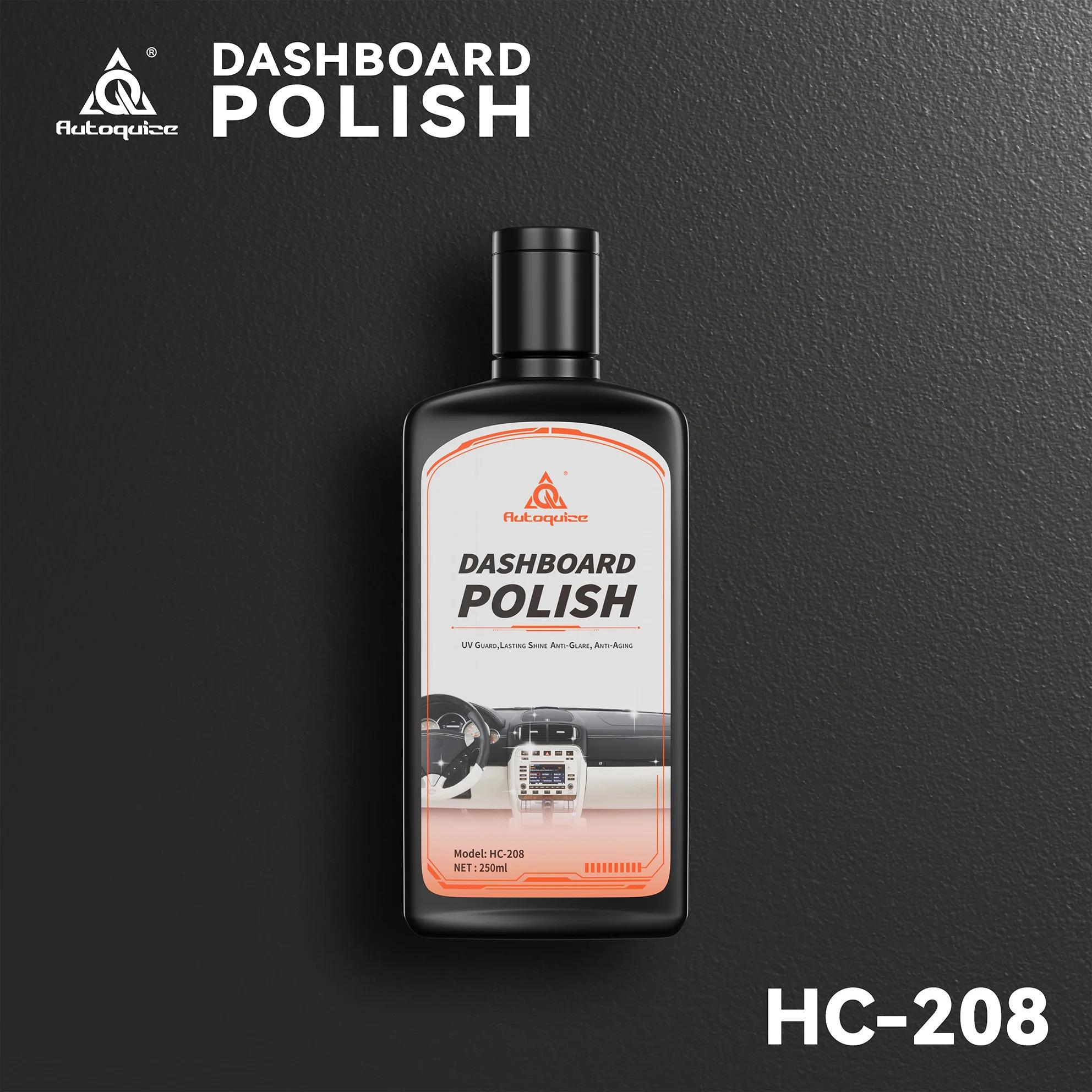 Premium Plastic Dashboard Polish UV Protection Anti-Aging Restores Shine Scratch Resistance Liquid Car Interior Protectant