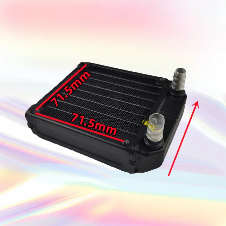 All Aluminum CPU Cooling Equipment for Desktop Processors - Air Cooler, Liquid Cooling Radiator, Heat Exchanger for Computers with Multi-Channel Compatibility & Various Models Support