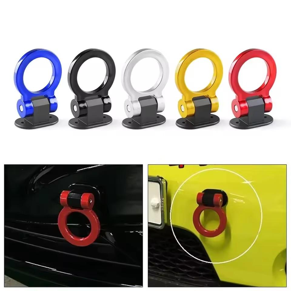 Universal Car Modified Tow Hook, 1 Piece Front Bumper Decorative Trailer Hook, Auto Exterior Decoration Accessory