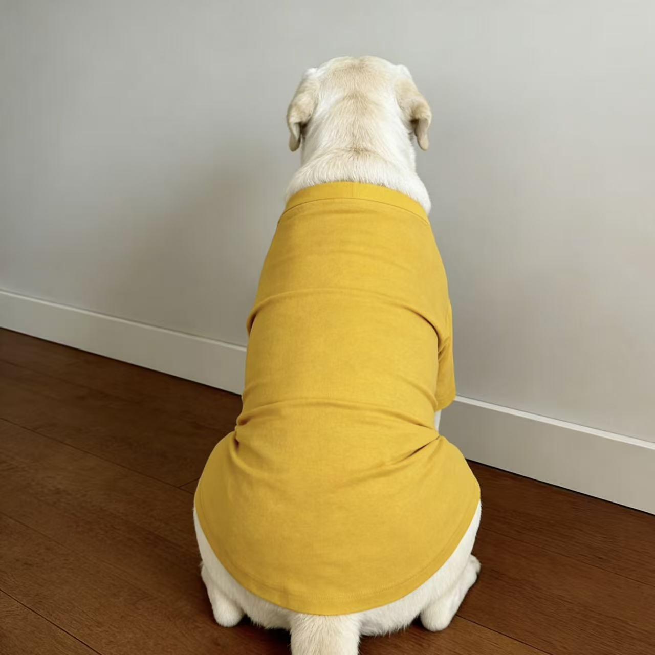 SoPets Summer Cooling Dog Shirts for Large Breeds Labrador Golden Retriever Thin Anti Shedding Shirt Breathable Pet Clothing