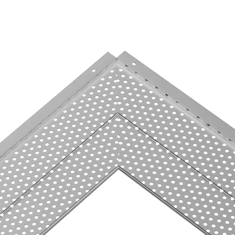 VEVOR Gutter Guard, 5 inch Width, Aluminum Leaf Filter DIY Gutter Cover, 13 PCS 52 ft Total Length, 0.157'' Hole Diameter 0.02'' Thick Gutter Guards Fits Any Roof or Gutter Type