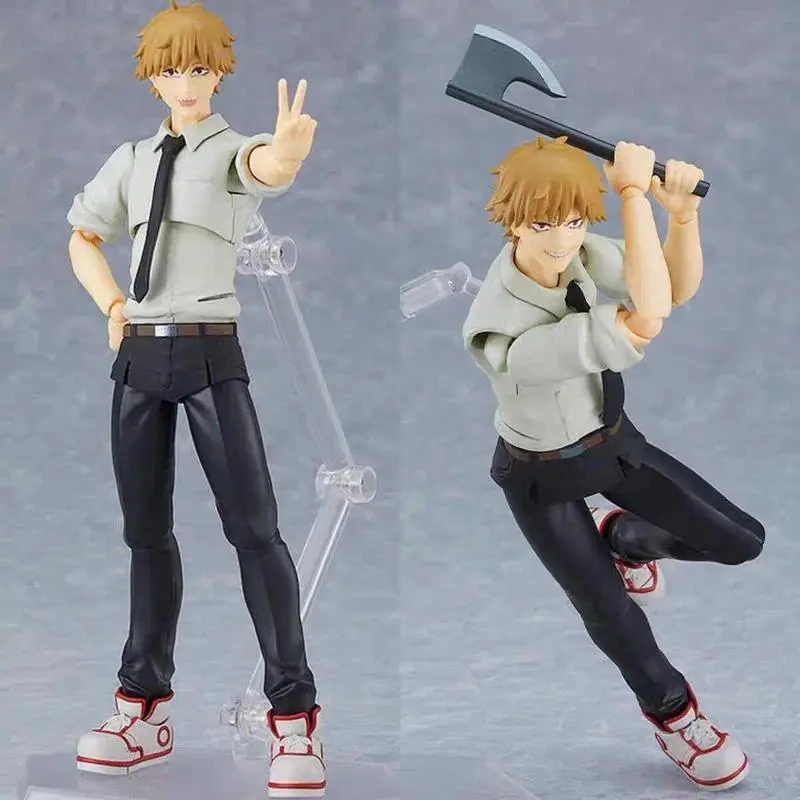 New 586 Chainsaw Man Denji Articulated Action Figure Collectible Pvc Model For Anime Fans Collection Display Decoration Toy