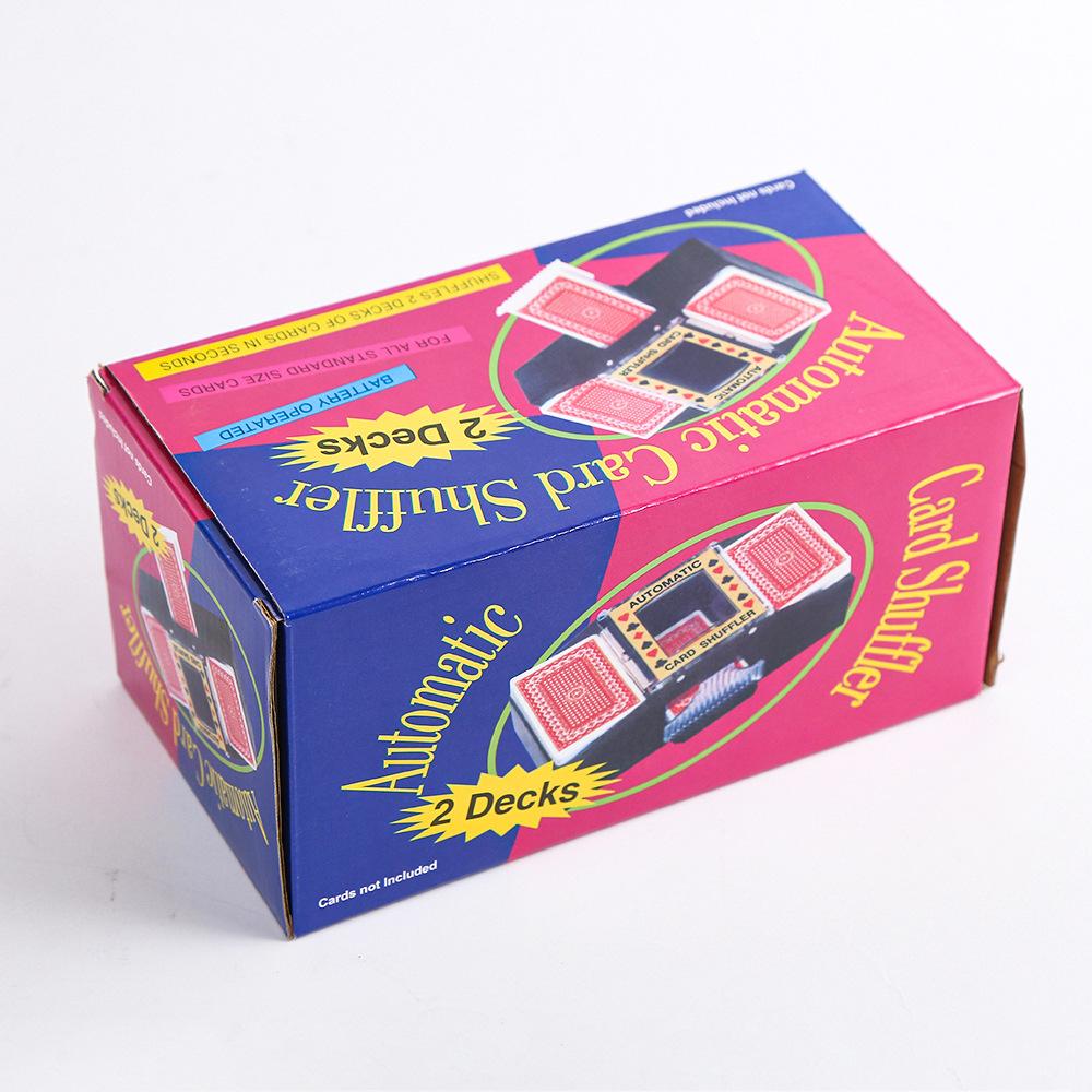 2 Deck Automatic Card Shuffler Poker Cards Shuffling Machine Casino Playing Game