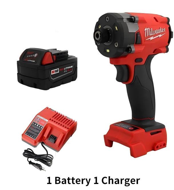 Milwaukee Brushless Impact Driver 300NM Motor Cordless  1/2 Impact Wrench Screwdriver Power Tools