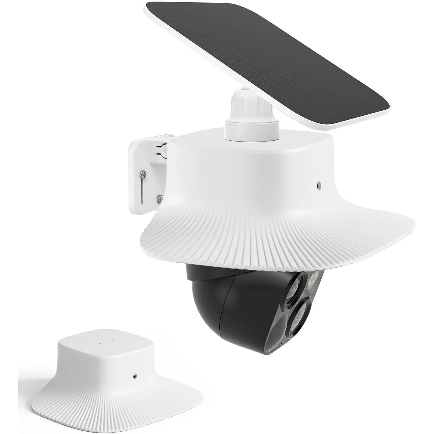 Rain Cover for Eufy SoloCam S340, Durable ABS Weatherproof Camera Sun Rain Shield, Easy Install Outdoor  Camera Accessory (Eufy s340 Cover)