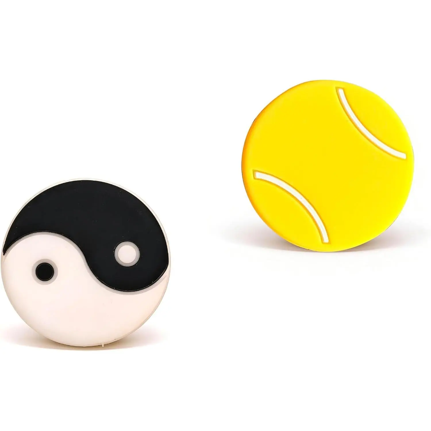 2 count Tennis Dampener Racket Shock Absorber Vibration for Improved Feel and Arm Comfort Vibration Dampener Durable Rubber