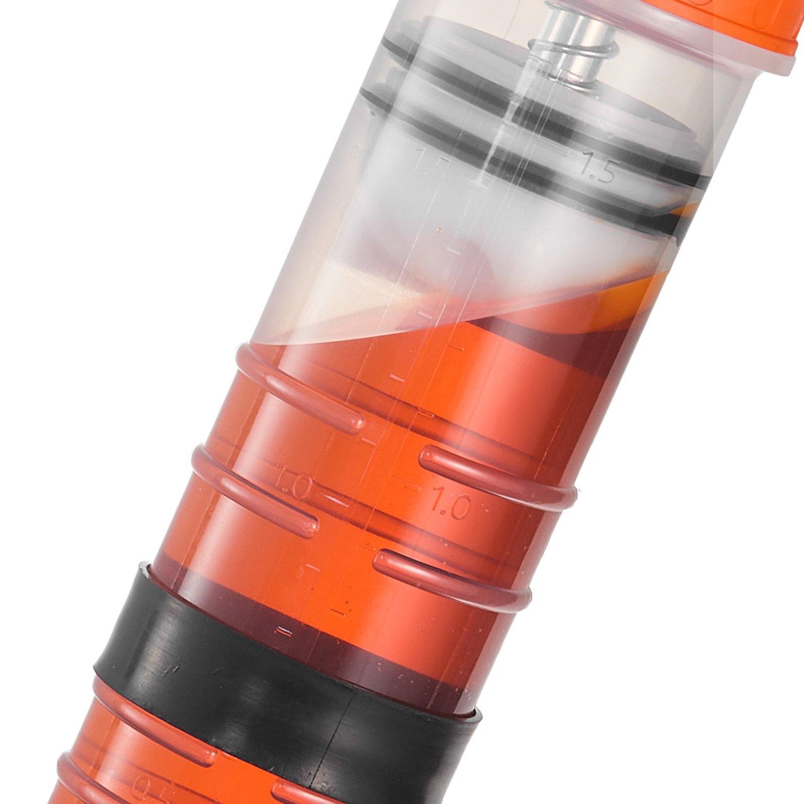 VEVOR 1500CC Fluid Extractor, Manual Automotive Fluid Pump Extractor, Oil Syringe with Long Hose and Extension Tubes Easy Oil Change, Suction Pump for Lawn Mowers Cars Ships Golf Carts Motorcycles