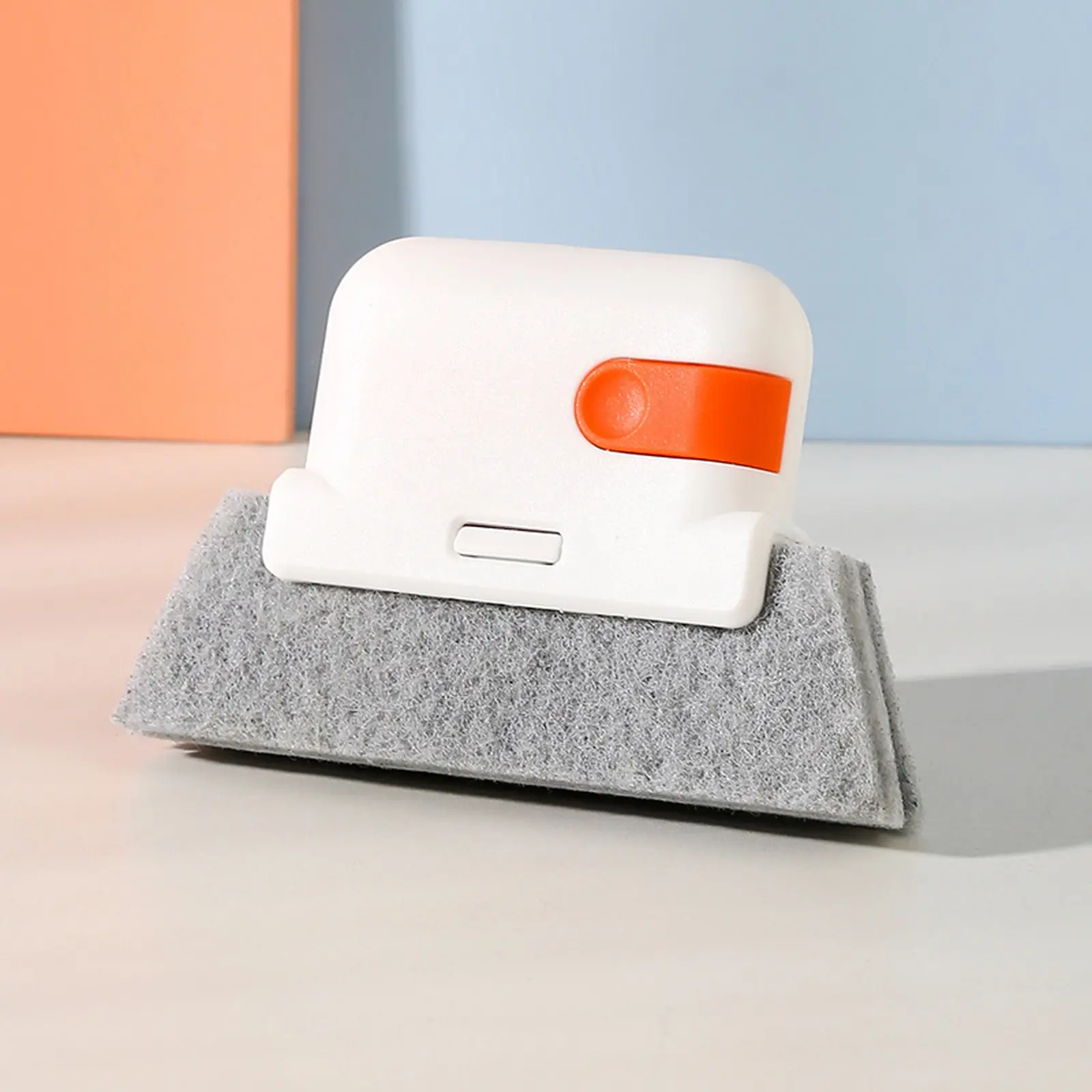 Multi‑scene Narrow‑gap Cleaning Supply, Built‑on Scraper Attachment and Backup Wiping Heads, For Sliding Hardware Tracks and Household Corner Dirt