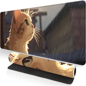 Large Gaming  Pad 31.5 x 11.8 Inch XXL Extended Desk Mat for  and Keyboard - Non-Slip and  Surface with Abstract Geometric Figures Design Ideal for Competitive Gaming Leagues ()