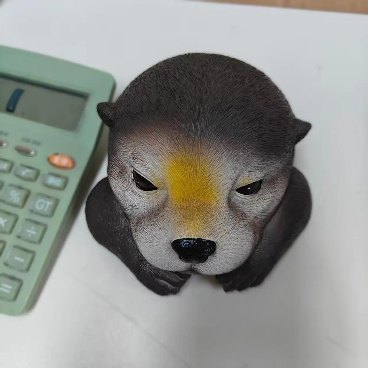 Charming 9cm Resin Floating Otter Statue, Perfect for Garden, Pond, Lawn Decor, Garden Animal Statues, Ideal Moving or Birthday Gift, Unique Outdoor Decoration, Outdoor Garden Accessory, Resin Sculptures