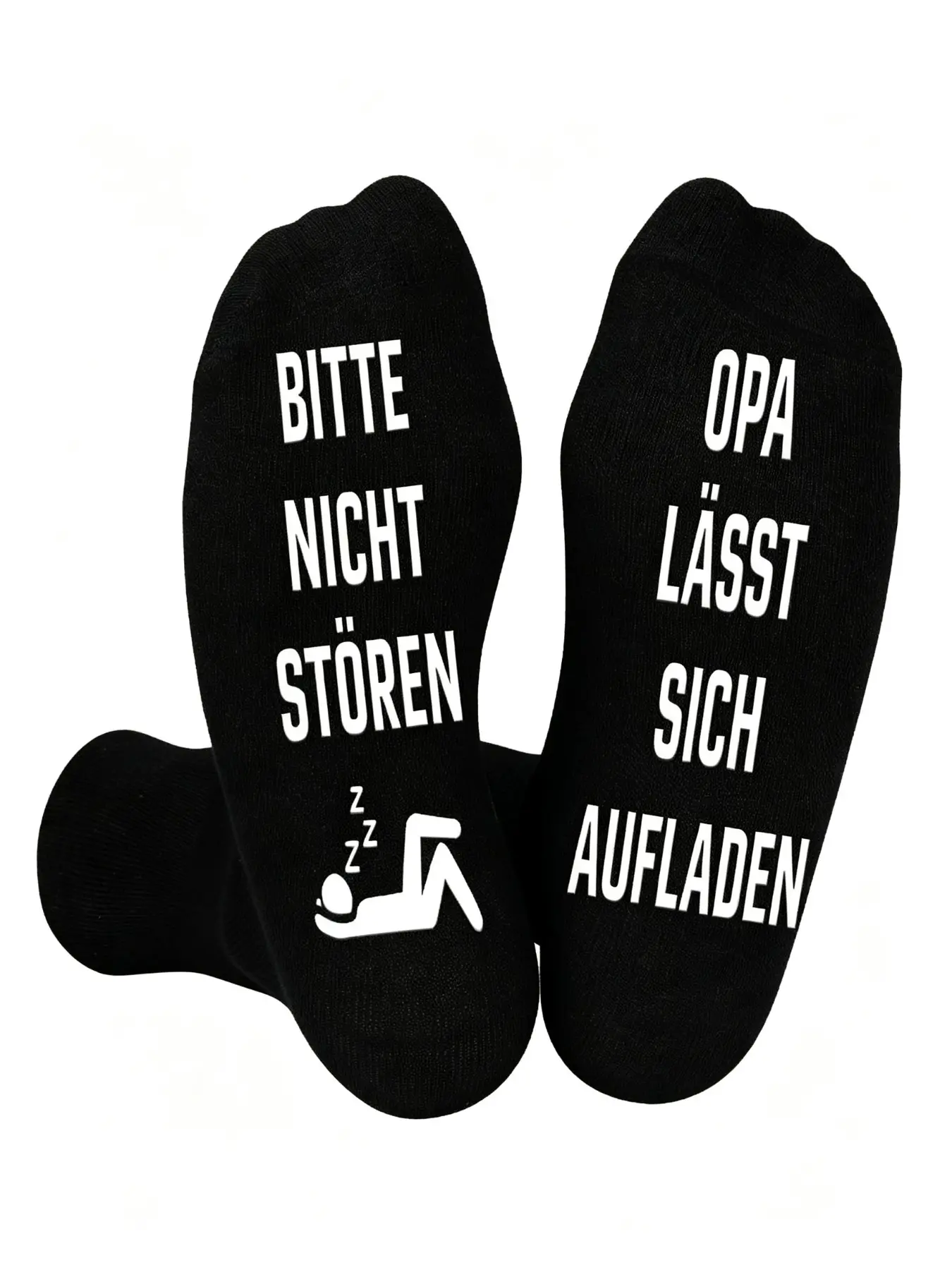 Funny German Slogan Ankle Socks for Men, Comfortable Home Wear, Perfect for Couch Time, Family Gatherings, Birthday Gifts, Novelty Socks