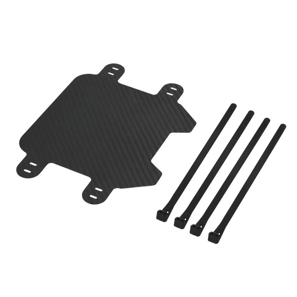 Carbon Fiber Pattern Front Splash Guard License Plate, Front Mudguard for Mountain Bike, Motorcycle and Bicycle Front Wheel