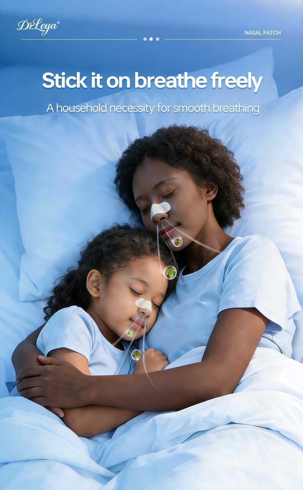 Nose strips, 6-pack. Ideal for sleep, exercise, and covering mouth and nose. Features long-lasting adhesive for yoga, fitness, and comfortable skincare. Suitable for outdoor activities.