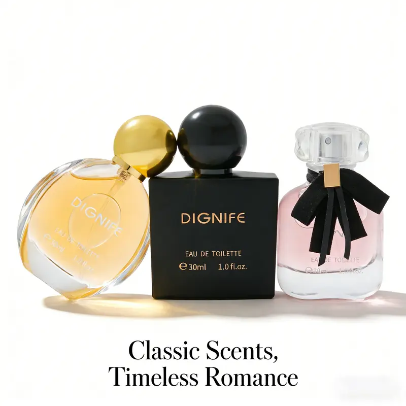 Women's Perfume Set, 3-Count Box Long-Lasting Fragrance for Women, Elegant Scent for Daily Wear, Fashion Gift for Women, Fragrance Sets, Valentine's Day Gift, Parfum Gift Set