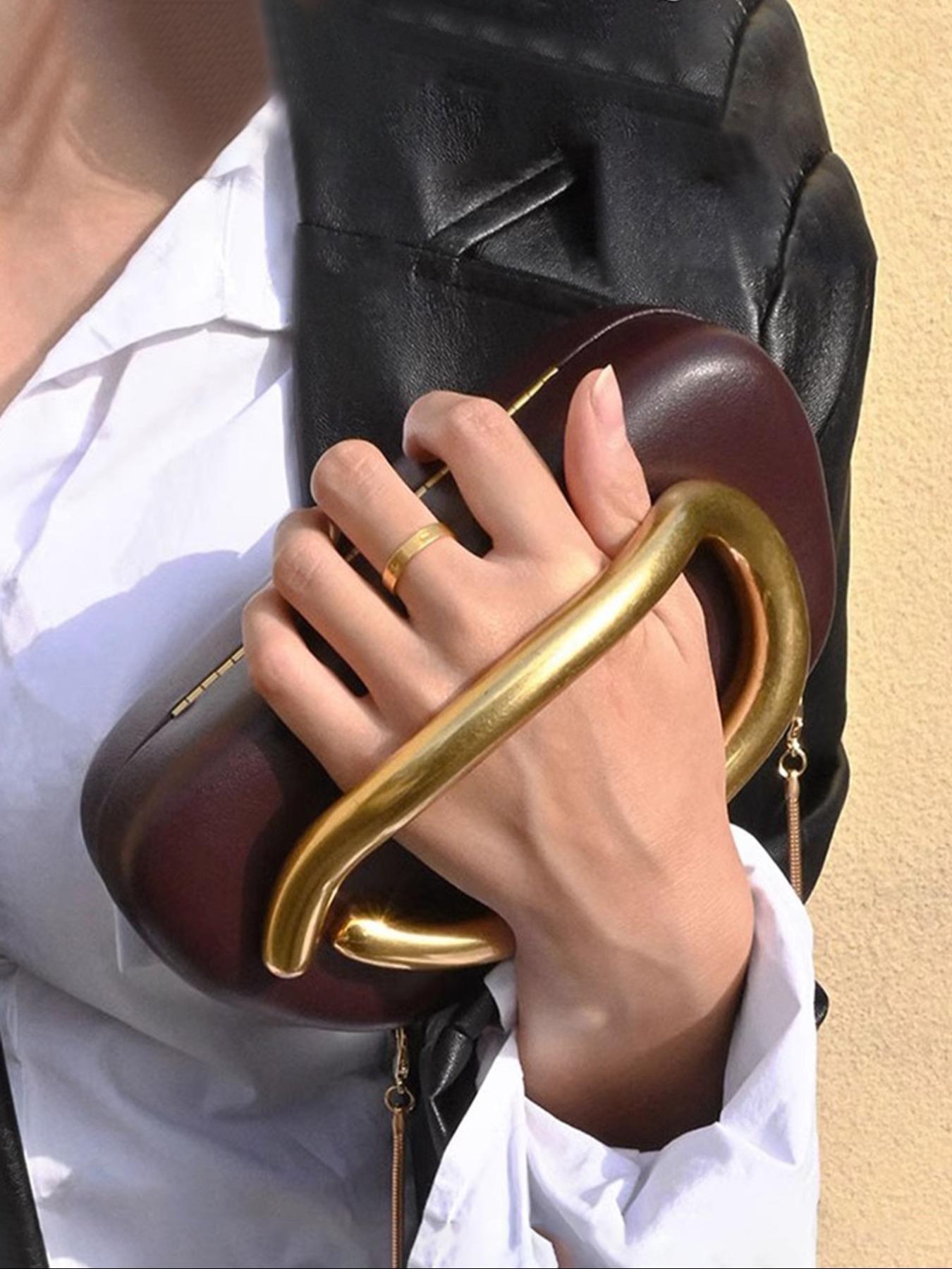 Women's Fashionable Solid Color Crossbody Bag, Casual Versatile Shoulder Bag for Daily Used, Elegant Commuter Bag, Trendy All-match Commuter Bag