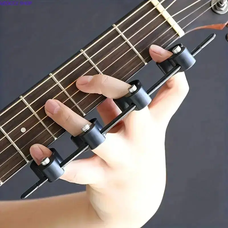 New Universal Portable Instrument Finger Spreader Trainer, Guitar Chord Opener Presser Tool, Piano Fingering Stretching Aid, Practical Music Learning Accessory Perfect Christmas Gift for Beginner Guitar Piano Players