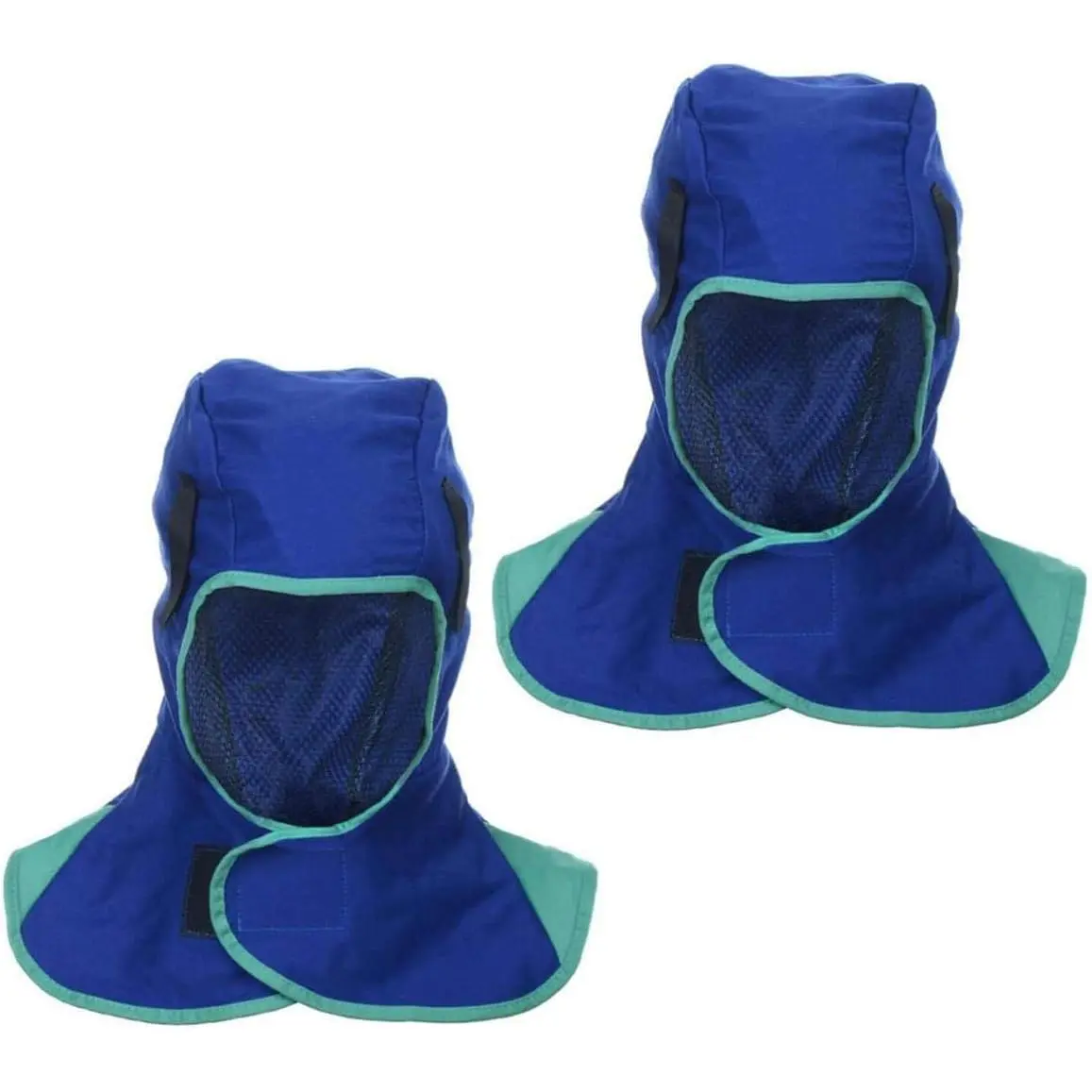 2-Pieces Industrial Flame Retardant Welding Cap with Neck+Shoulder Drape, Spark Splash Guard, Neck Protection, Helmet Compatible Welding Accessory for Tools & Hardware Soldering Equipment
