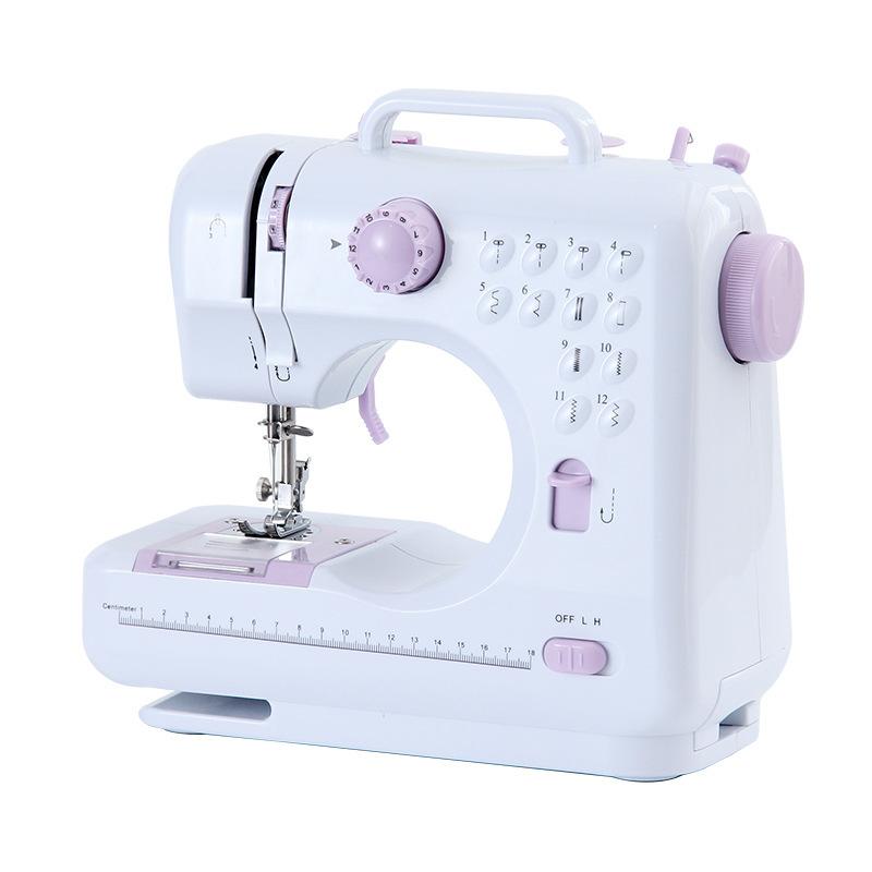 505A Household Sewing Machine Small Mini Portable Overlock Buttonhole Sewing Machine