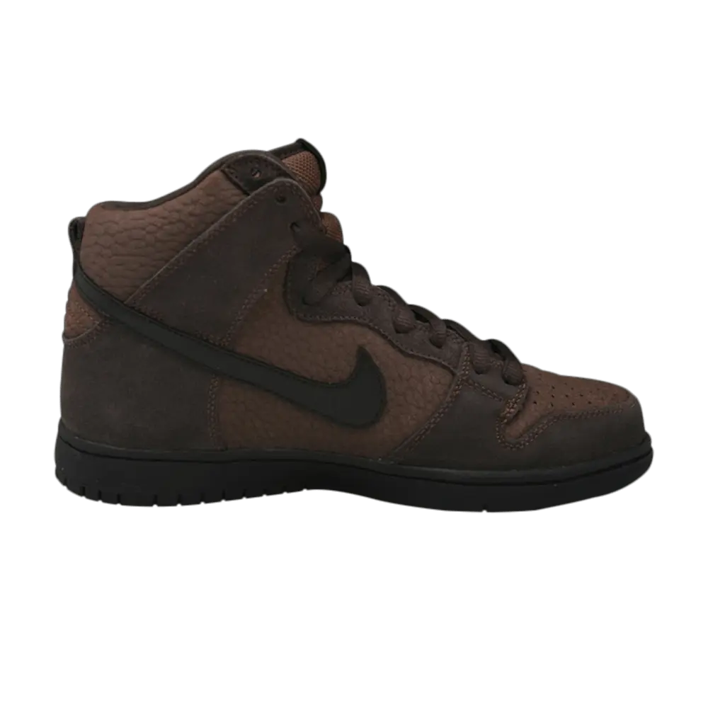 Nike Dunk High Pro SB (Unisex) dark oak/black-tar sneakers 305050 203