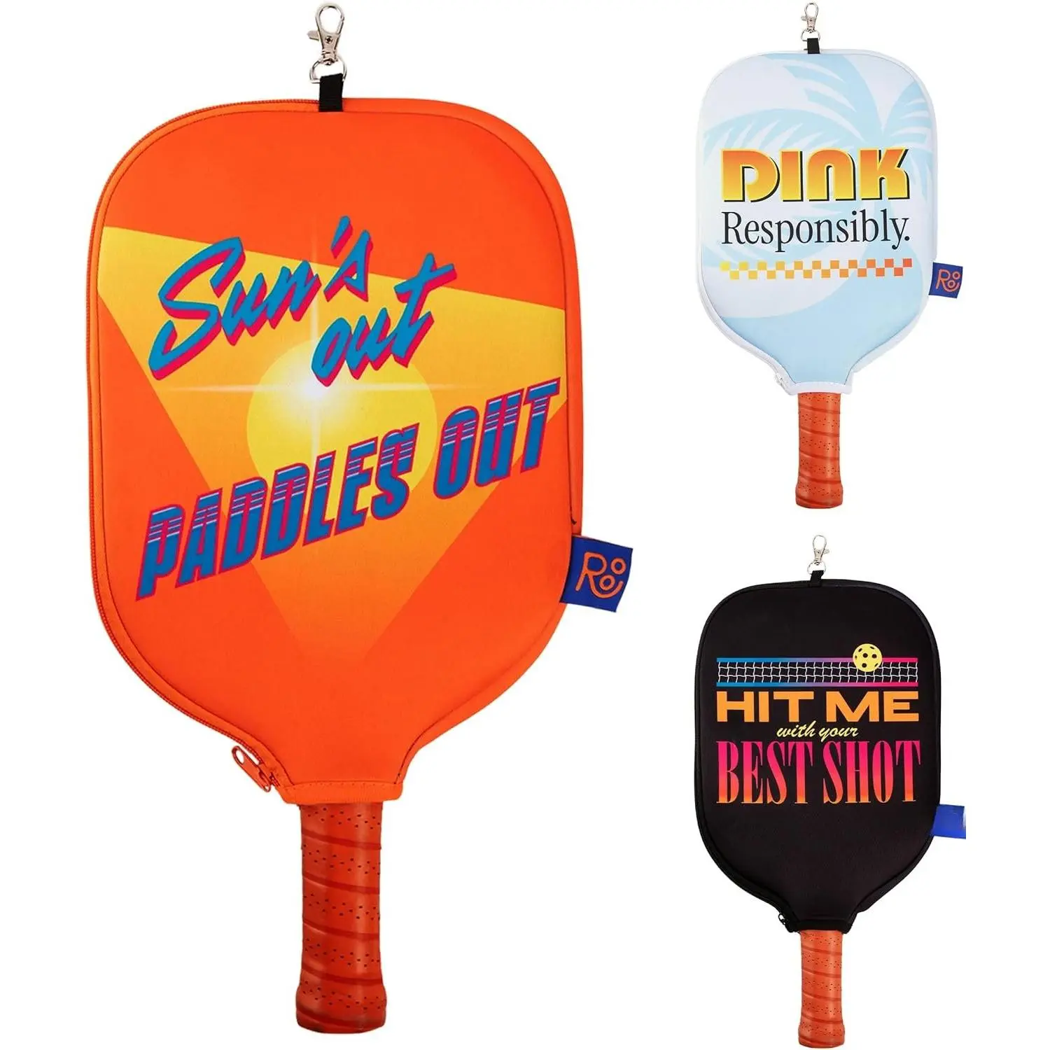 Pickleball Paddle Cover - Blend of Style and Protection | Neoprene Paddle Covers | Pickleball Accessories