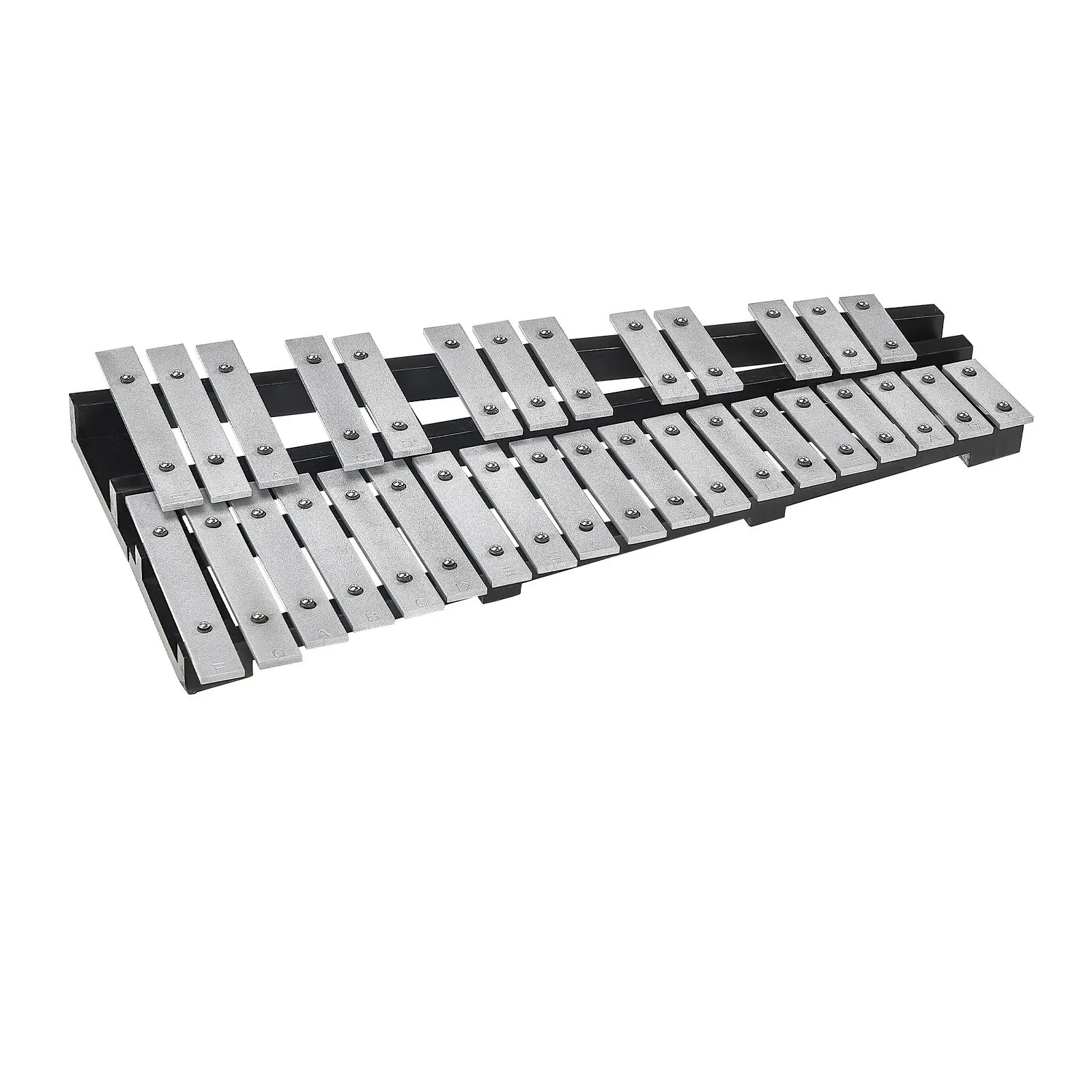 32 Note Glockenspiel Xylophone Bell Kit, Percussion Instrument with Mallets, Drum Sticks and Carrying Bag, Professional Glockenspiel Xylophone Percussion Instrument Set for Adults Students