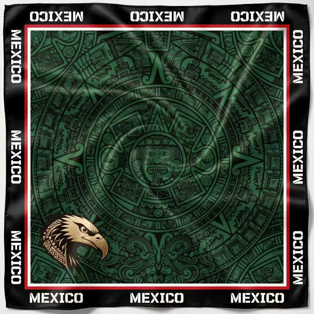 Multifunctional Scarf 90cm*90cm-Mexico