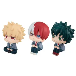 Anime MHA figure Midoriya Izuku Todoroki Shouto action figure Midoriya Izuku look up figurine Model Toy Collection Statue Gift