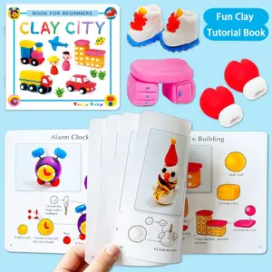 Teen Baby Clay Distribution Guide for Kids and Beginners, City Edition, 24 Different Clay Making Processes, Enhance Creativity and Skills