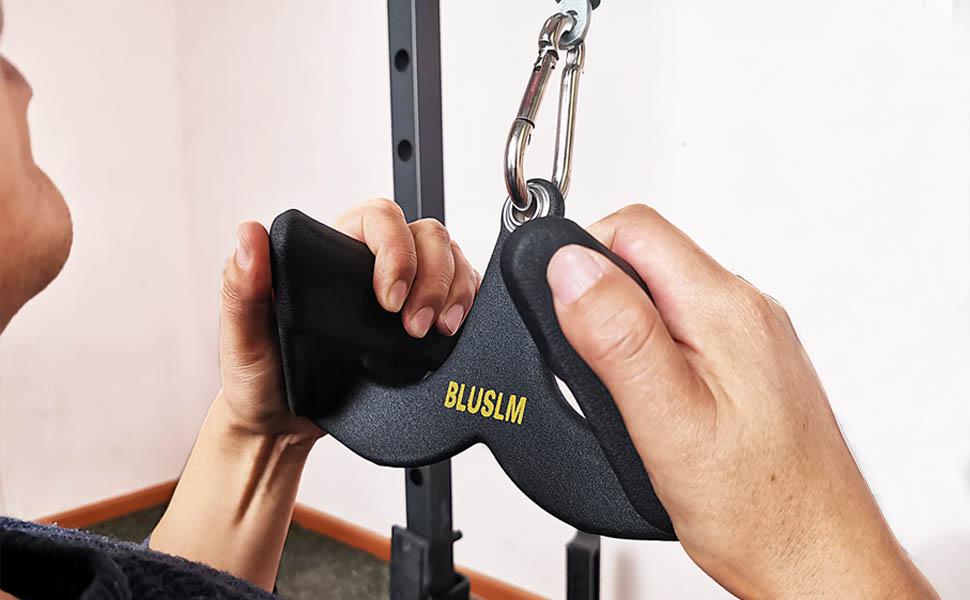 Pull Down Bar for Cable Machine, LAT Pulldown Attachments T Bar V Bar Cable Attachment, Back Tricep Bar Strength Training Handle