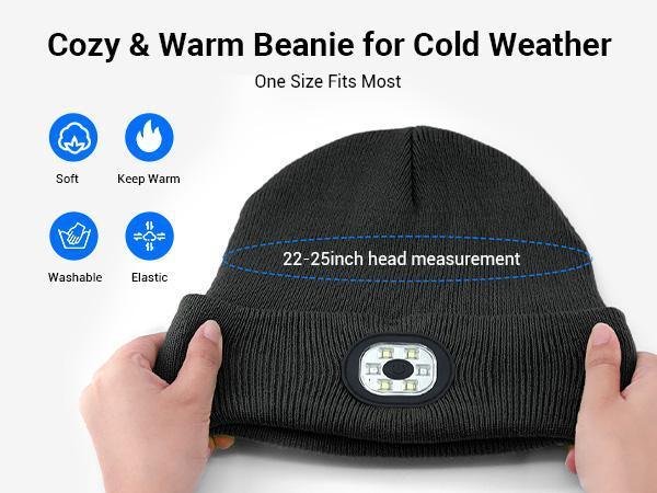 M1-BL10 Bluetooth Beanie with LED Headlight and Removable Speaker, USB Rechargeable warm Hat LED Hat for Music and Calling, sport,outdoor,Unisex Festivals/Birthday Gift M1-BL10 Bluetooth Beanie with LED Headlight and Removable Speaker, USB Rechargeable warm Hat LED Hat for Music and Calling, sport,outdoor,Unisex Festivals/Birthday Gift