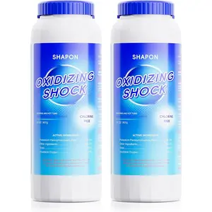 SHAPON 32 Oz Non-Chlorine Hot Tubs Shock, Spa Oxidizer for Clean Water (2 Pack)