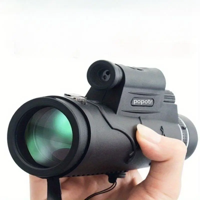 Compass Flashlight Distance Vision - Angle Monocular Telescope Outdoor Hiking Travel Portable Telescope Fashion Accessories Tool