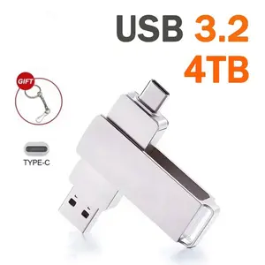 high-speed external hard drive  USB3.2 Flash Drives High Speed Transfer Metal Pendrive Memory Card Pendrive Flash Disk Memoria Waterproof Stick NEW