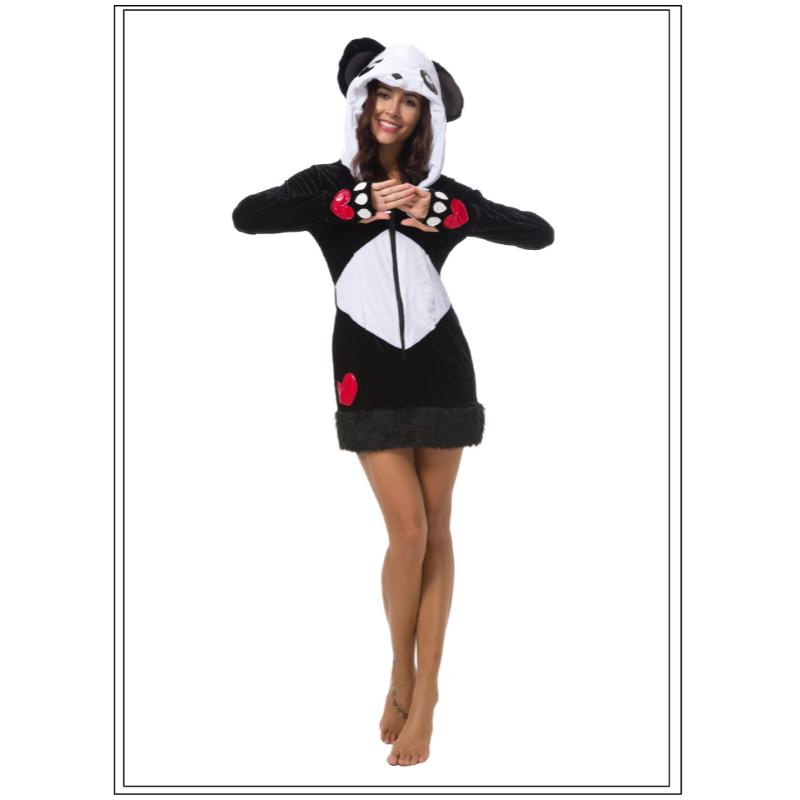CHENGDEFA sweatpants outfit Cosplay Halloween Party Outfit Leopard Print With Big Tail Wolf Game Costume Catwoman Role-playing Uniform Fabric Womenswear 2000s  halloween  costumes octavia  blake  costume