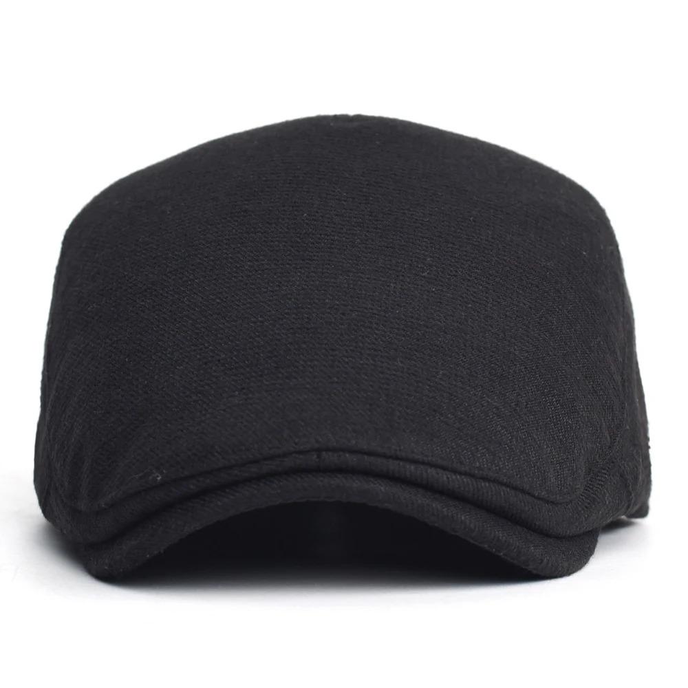 Autumn Winter Thick Warm Newsboy Caps Men Women Soft Beret Hat Casual Fashion Detective Hats Retro Driver Flat Caps
