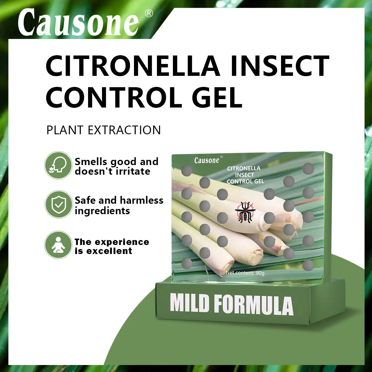 Outdoor Camping Insect Repellent Solid Aroma Diffuser, Mosquito and Insect Repelling, Plant Health Formula, Outdoor Sports Essential