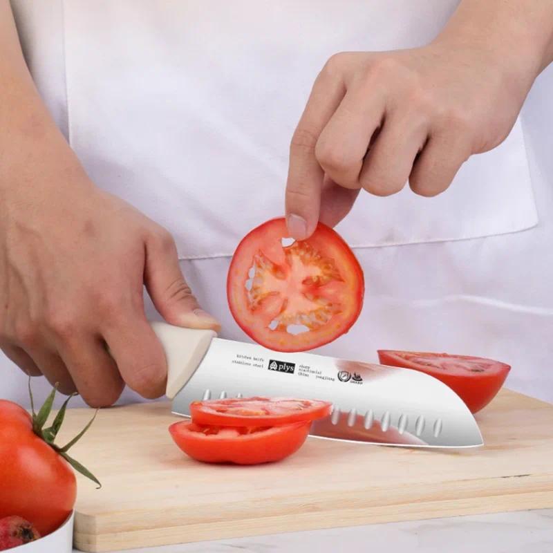New Exquisite Kitchen Knife Set , Commercial Cutting Fruits and Vegetables, Meat Slices, A Full Set of Combined Knives for Home Cooking