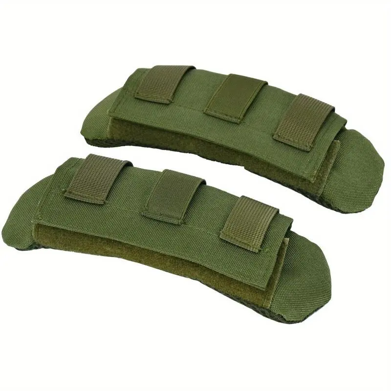 LUCIERNAGA 2-Pack Lightweight Quick-Release Padded Shoulder Strap Pads, Oxford Cloth Backpack Accessory, Fits 2" Straps for Sling Bags, Travel Vests