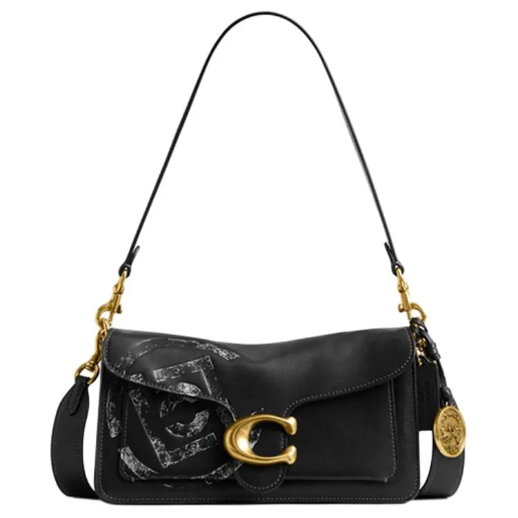 COACH x CLOT Tabby 26 Crossbody Shoulder Bag for Women – Premium Leather, Minimalist Design, Black