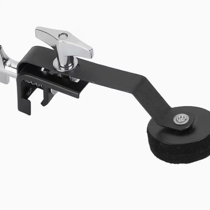 Drum Harmonic Dampener, External Drum Harmonic Reducer, Clip-On Design, Adjustable Pressure, Soft Pad, No Damage to Drum Shell